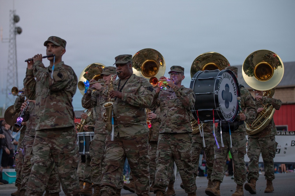 U.S. Military Participates in Wisconsin Parades