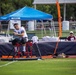 Warrior Games Athlete Prepares for Seated Discus Throw