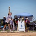 Warrior Games Athlete Throws a Shot