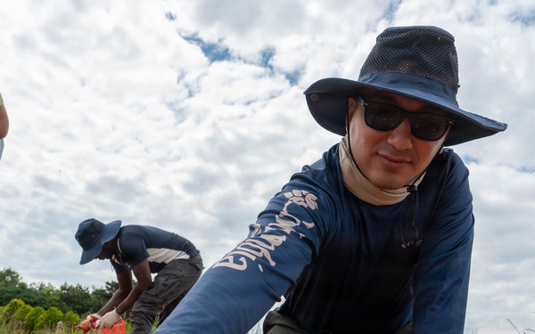 Kunsan Airmen volunteer to help local farmers