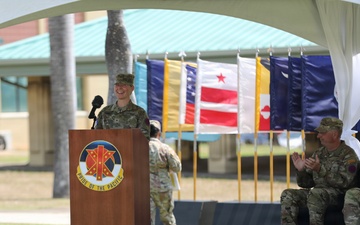 9th Mission Support Command Welcomes New Commander During Change of Command Ceremony