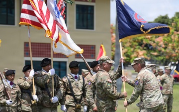 9th Mission Support Command Welcomes New Commander During Change of Command Ceremony
