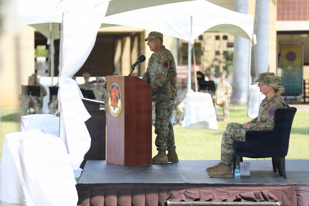 9th Mission Support Command Welcomes New Commander During Change of Command Ceremony