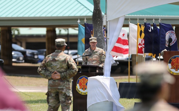 9th Mission Support Command Welcomes New Commander During Change of Command Ceremony