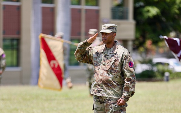 9th Mission Support Command Welcomes New Commander During Change of Command Ceremony