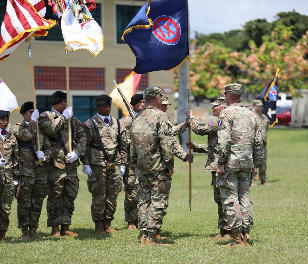 9th Mission Support Command Welcomes New Commander During Change of Command Ceremony