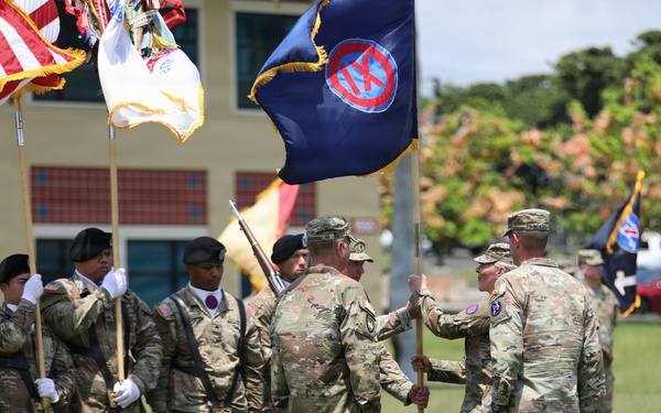 9th Mission Support Command Welcomes New Commander During Change of Command Ceremony
