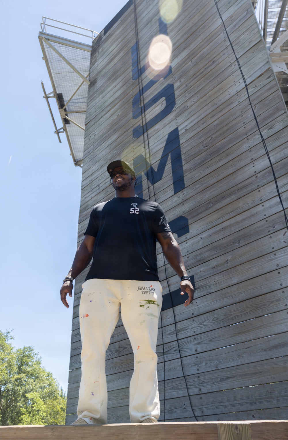 Atlanta Falcons Visit Marine Corps Recruit Depot Parris Island