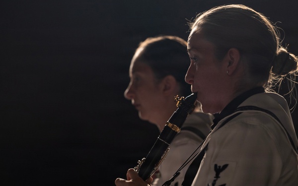 Navy Band Northwest Performs at Bellevue East High School During Omaha Navy Week