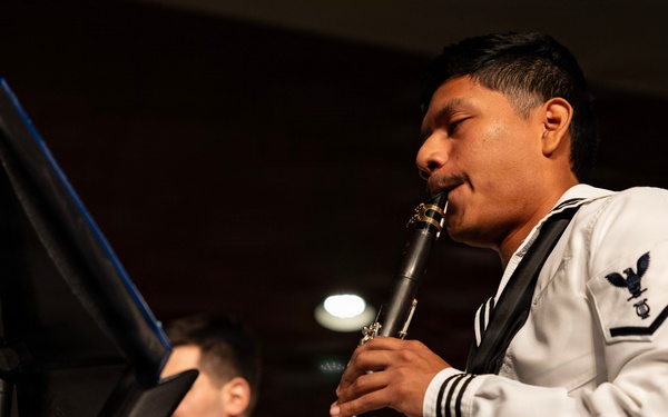 Navy Band Northwest Performs at Bellevue East High School During Omaha Navy Week