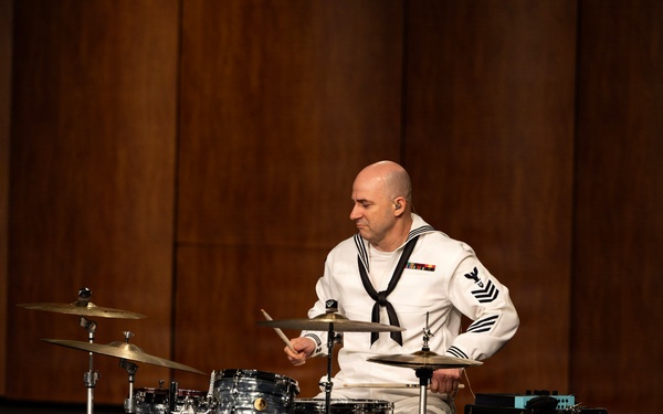 Navy Band Northwest Performs at Bellevue East High School During Omaha Navy Week