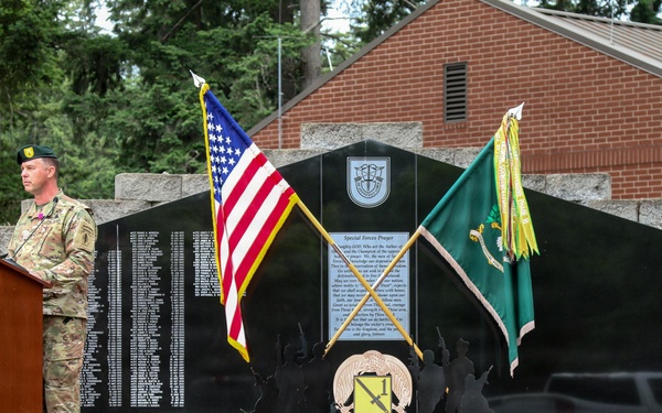 1st Special Forces Group (Airborne) Command Chief Warrant Officer Assumes Responsibilities