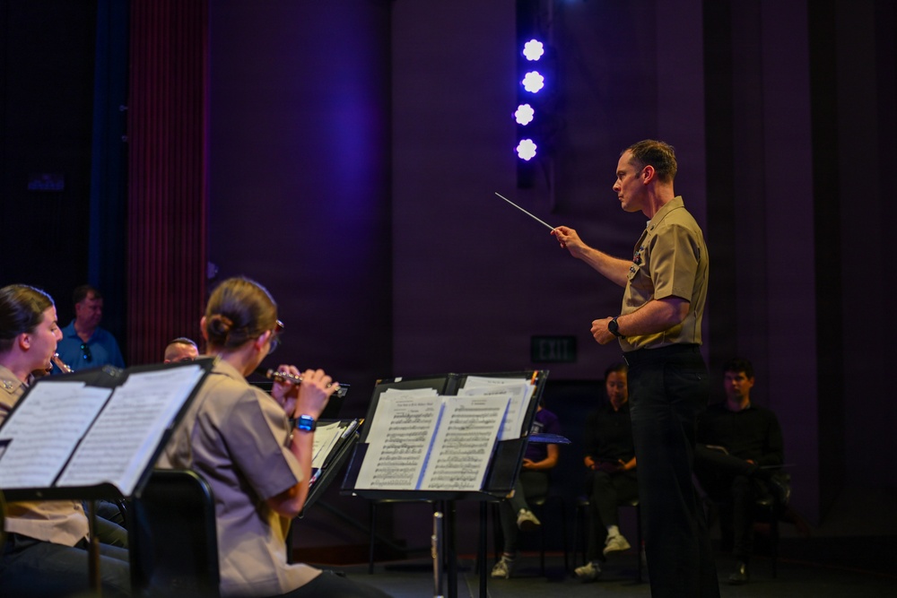 Navy Band Southwest at Wind Ensemble Conducting Symposium