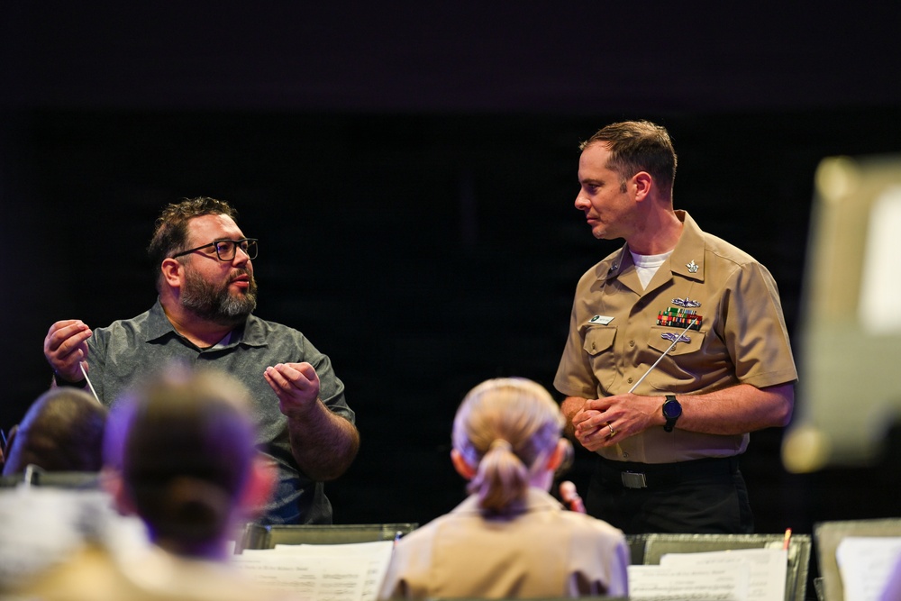 Navy Band Southwest at Wind Ensemble Conducting Symposium