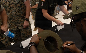 Atlanta Falcons Visit Marine Corps Recruit Depot Parris Island