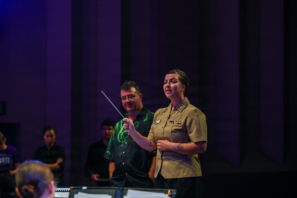 Navy Band Southwest at Wind Ensemble Conducting Symposium