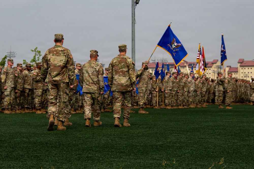 2nd Combat Aviation Brigade Change of Command Ceremony