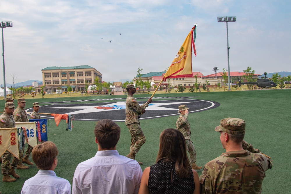 2nd Combat Aviation Brigade Change of Command Ceremony