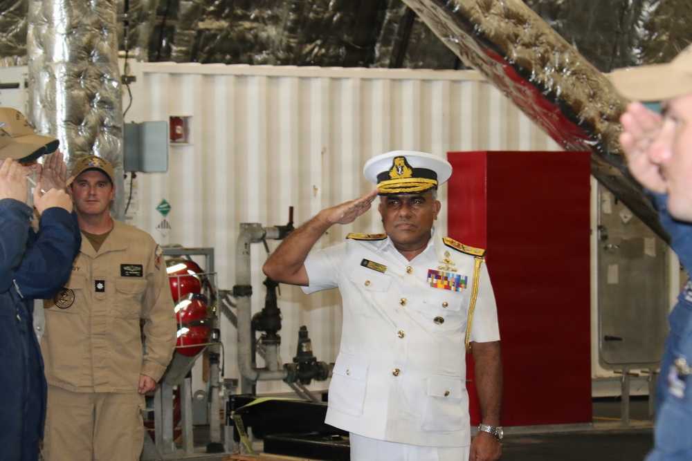 USS Canberra Visits Colombo, Sri Lanka
