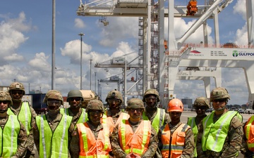 Sustainment Soldiers execute real-world rail operations during Operation Sentinel Justice