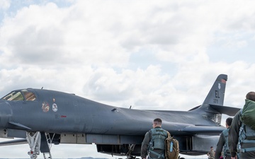 Dyess B-1B Lancers support UFC Freedom 250 with White House flyover