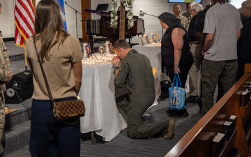Edwards AFB holds candlelight vigil for fallen teammates
