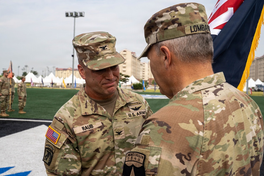 2nd Combat Aviation Brigade Change of Command Ceremony