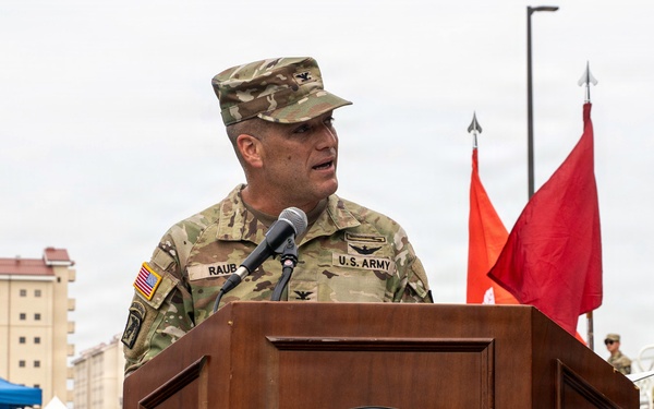 2nd Combat Aviation Brigade Change of Command Ceremony