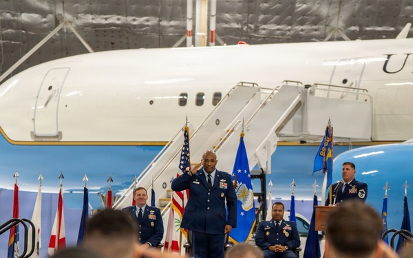 89th Operations Support Squadron commander takes up helm