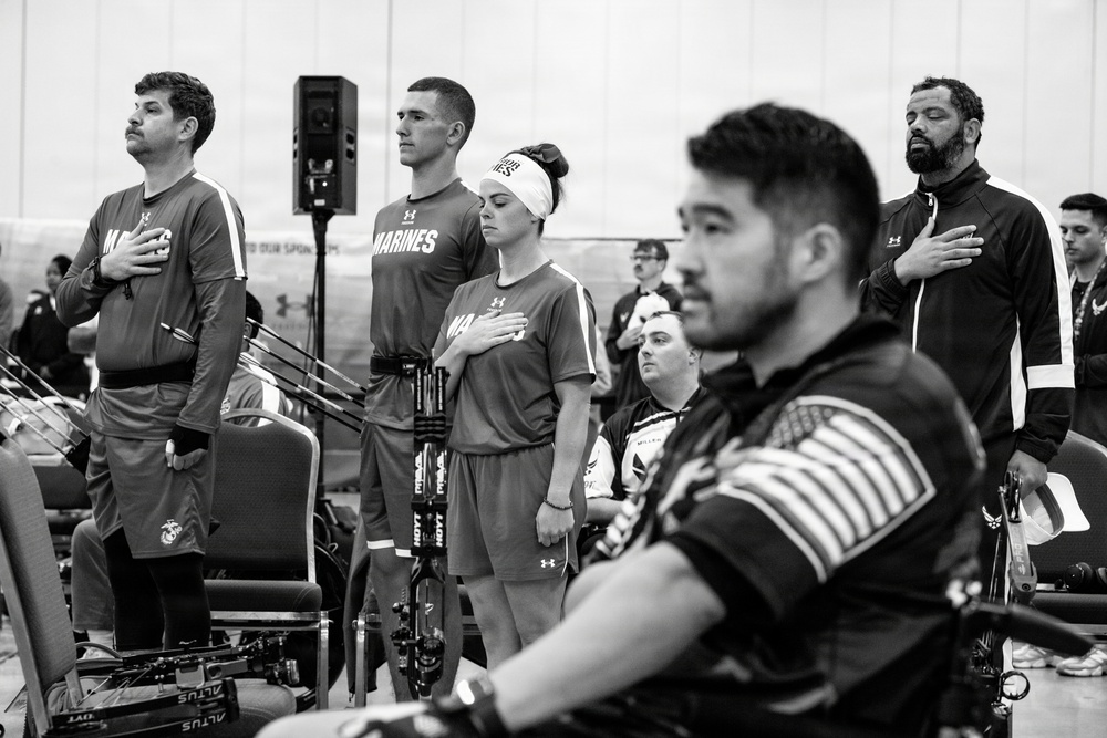 Team Marine Corps Targets Medals in Warrior Games Archery