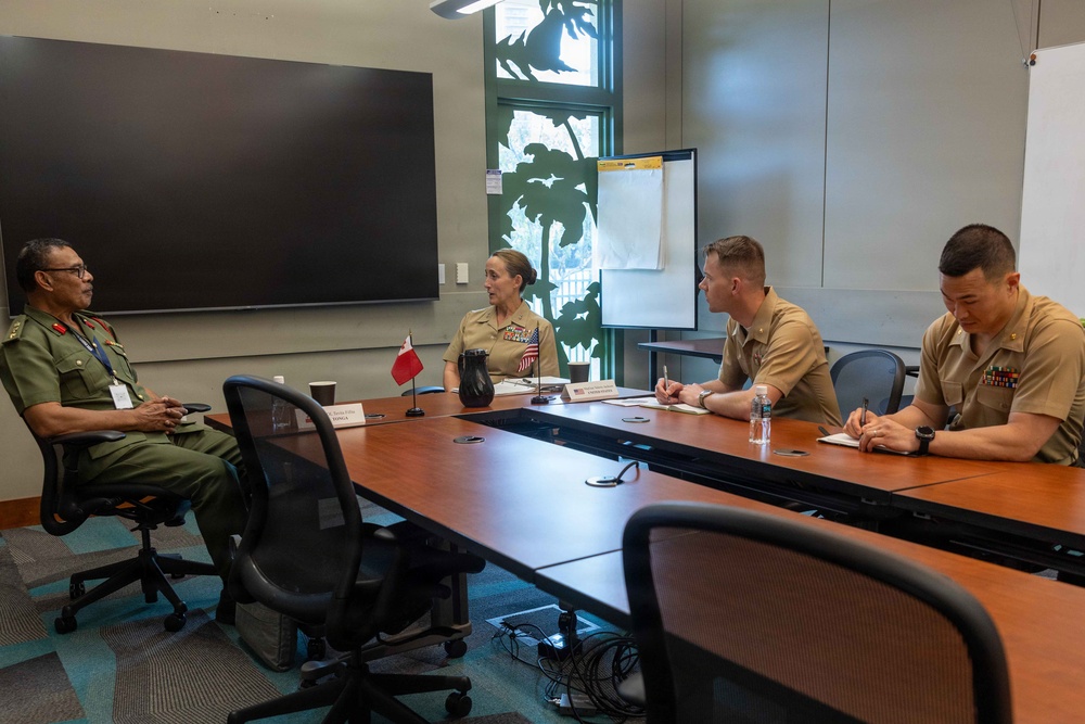 PALS 26: MARFORK commander meets with Tonga’s senior leader