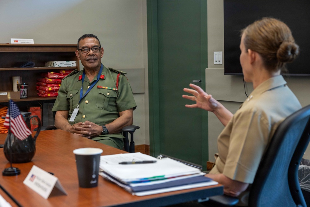 PALS 26: MARFORK commander meets with Tonga’s senior leader