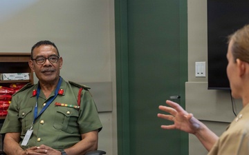 PALS 26: MARFORK commander meets with Tonga’s senior leader