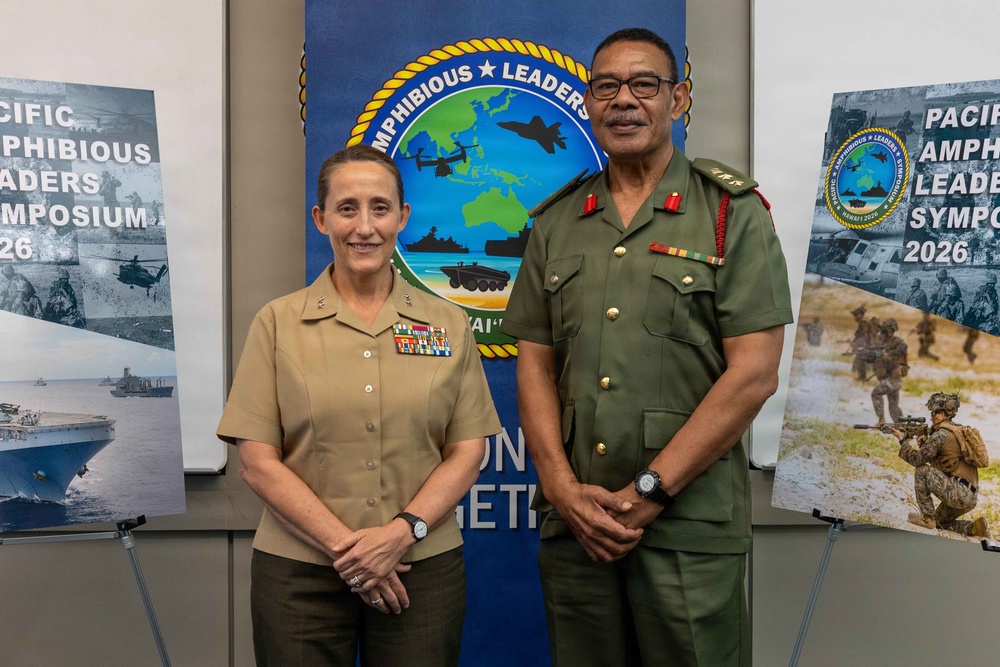 PALS 26: MARFORK commander meets with Tonga’s senior leader