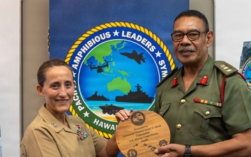 PALS 26: MARFORK commander meets with Tonga’s senior leader