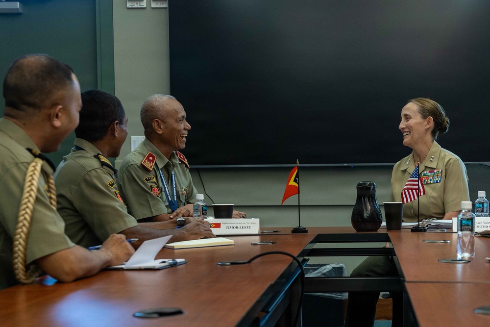 PALS 26: MARFORK commander meets with Timor-Leste senior leaders
