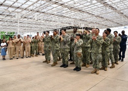 Lt. j.g. Zay Htet, assigned to NAVSUP FLC Yokosuka (FLCY), was promoted to the rank of Lieutenant during a ceremony attended by dozens of his peers onboard Commander Fleet Activities Yokosuka.