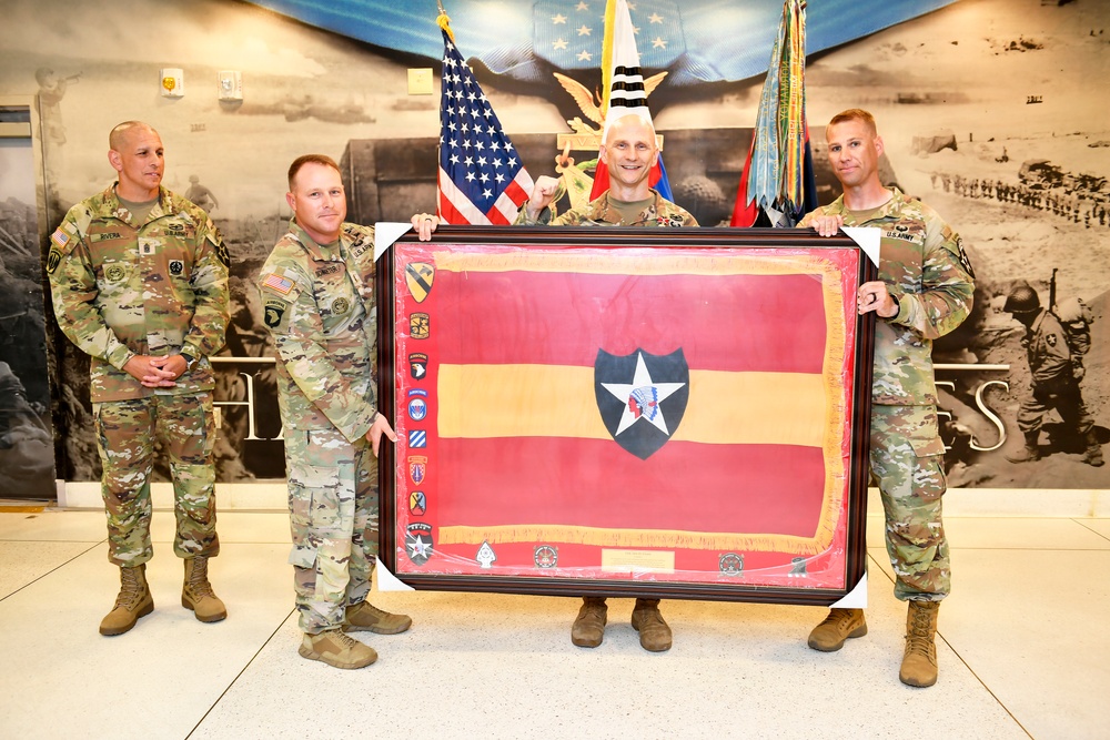 2nd Infantry Division Artillery change of command