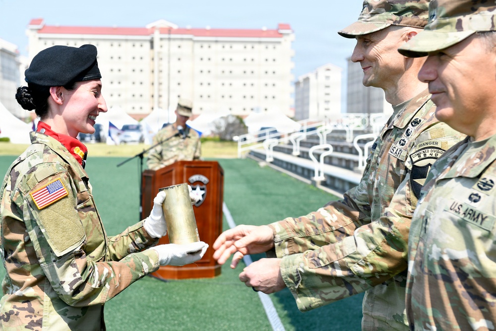 2nd Infantry Division Artillery change of command
