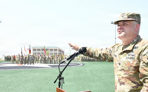 2nd Infantry Division Artillery change of command