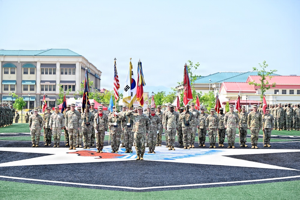 2nd Infantry Division Artillery change of command