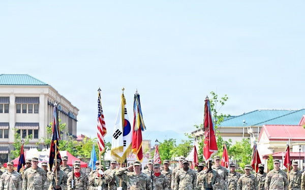 2nd Infantry Division Artillery change of command