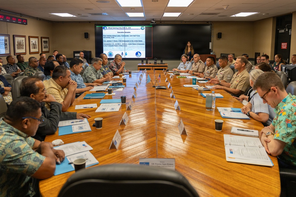 U.S., Federated States of Micronesia Representatives Hold Joint Committee Meeting, Reaffirm Defense Cooperation