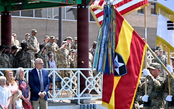 2nd Infantry Division Artillery change of command