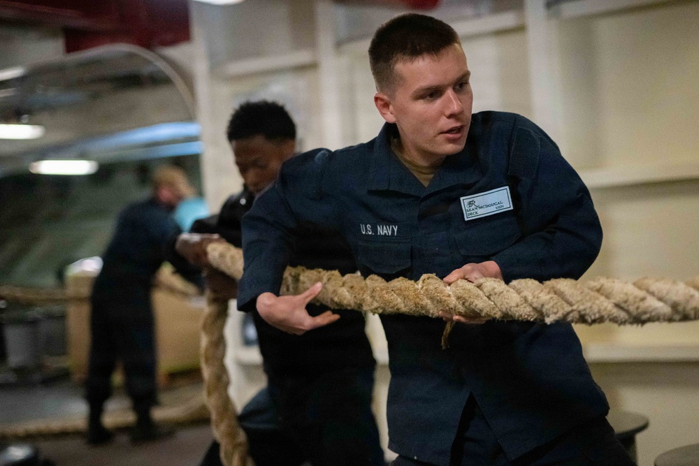 USS Theodore Roosevelt Sea and Anchor