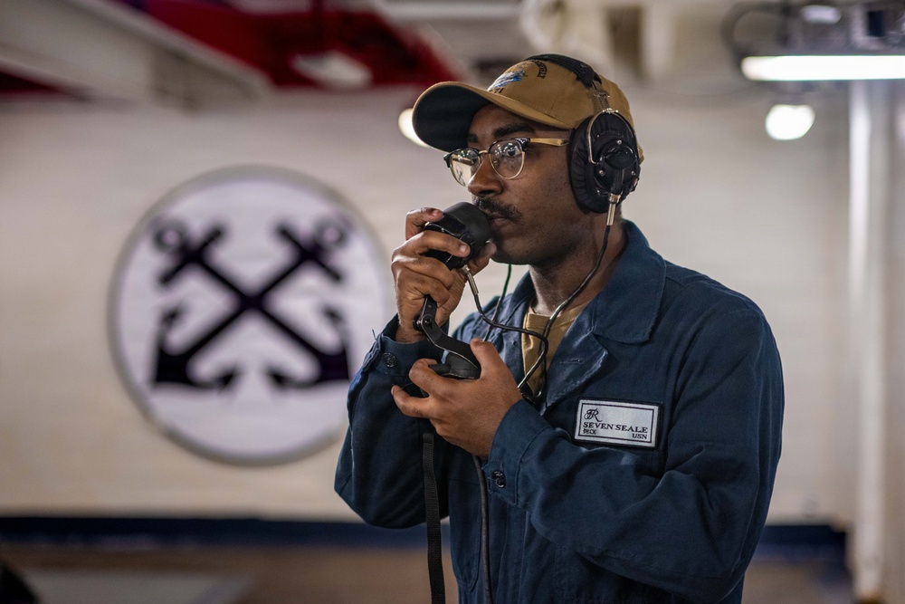 USS Theodore Roosevelt Sea and Anchor