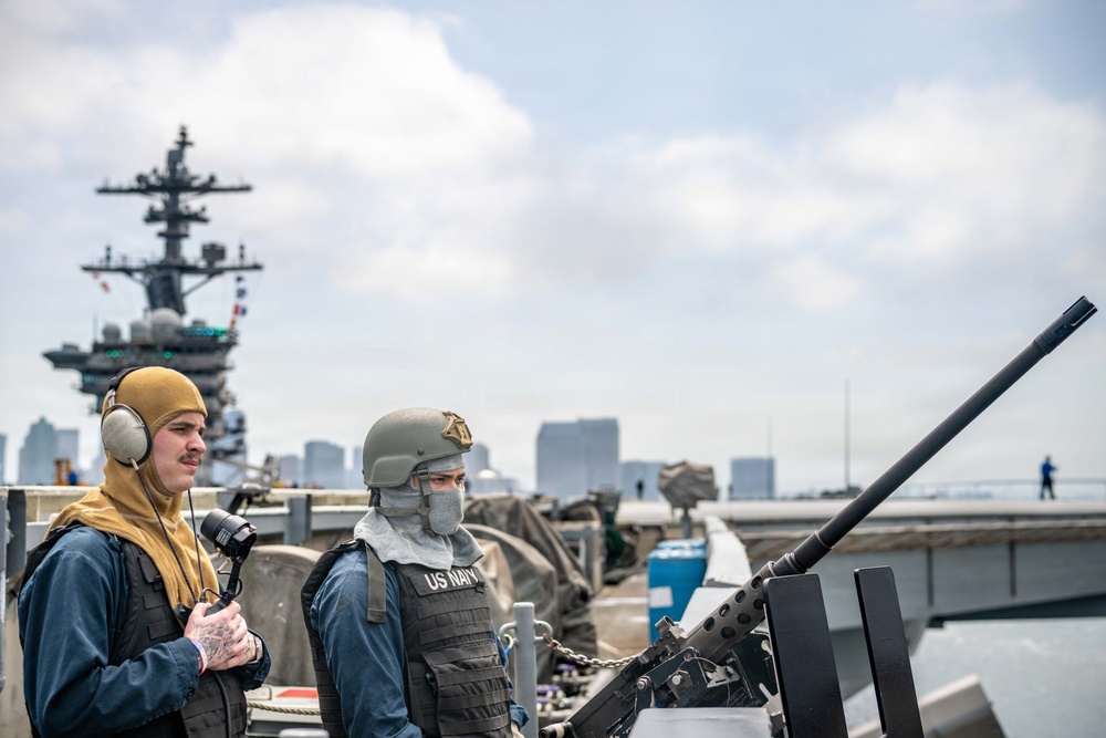 USS Theodore Roosevelt Sea and Anchor