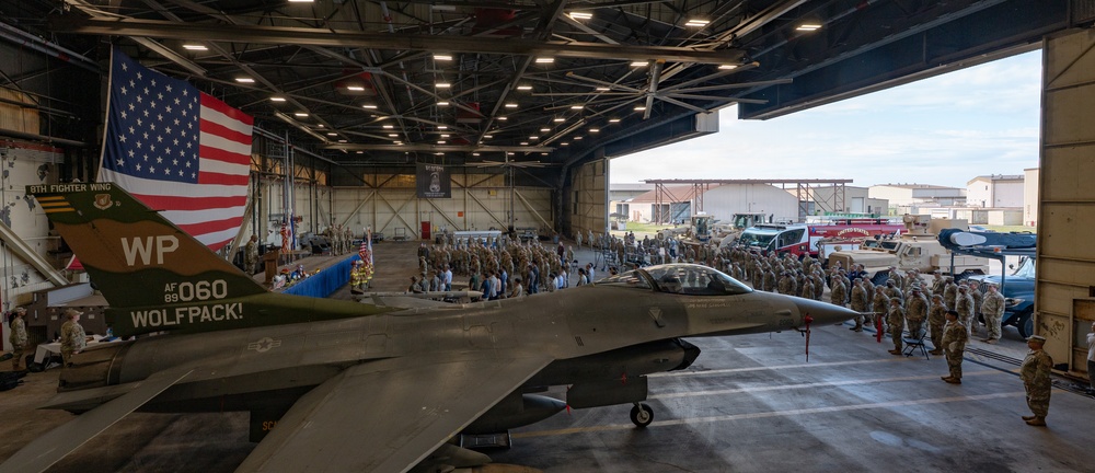 8th Civil Engineer Squadron welcome its new commander