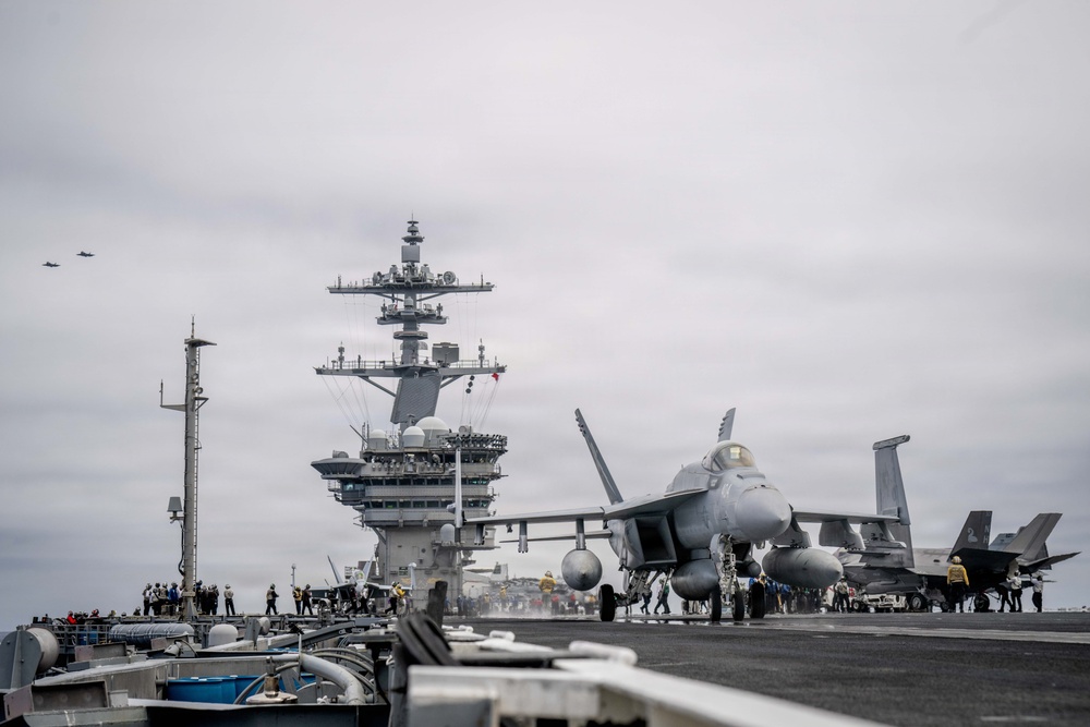USS Theodore Roosevelt Flight Operations