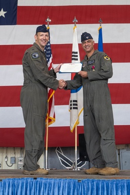 8th OG holds change of command ceremony